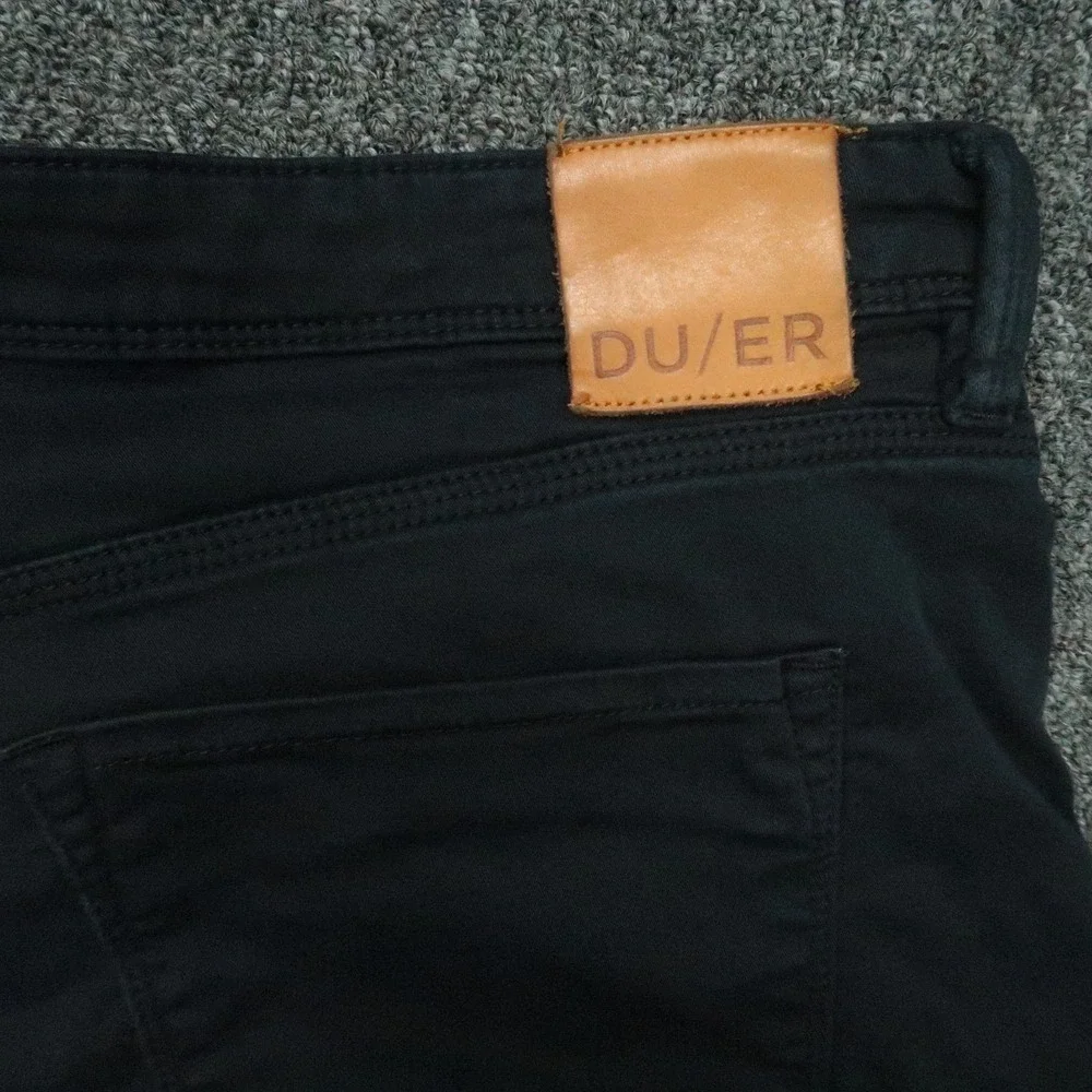 DUER Pants Mens 38x26 Blue N2X Relaxed Taper No Sweat Athletic Stretch